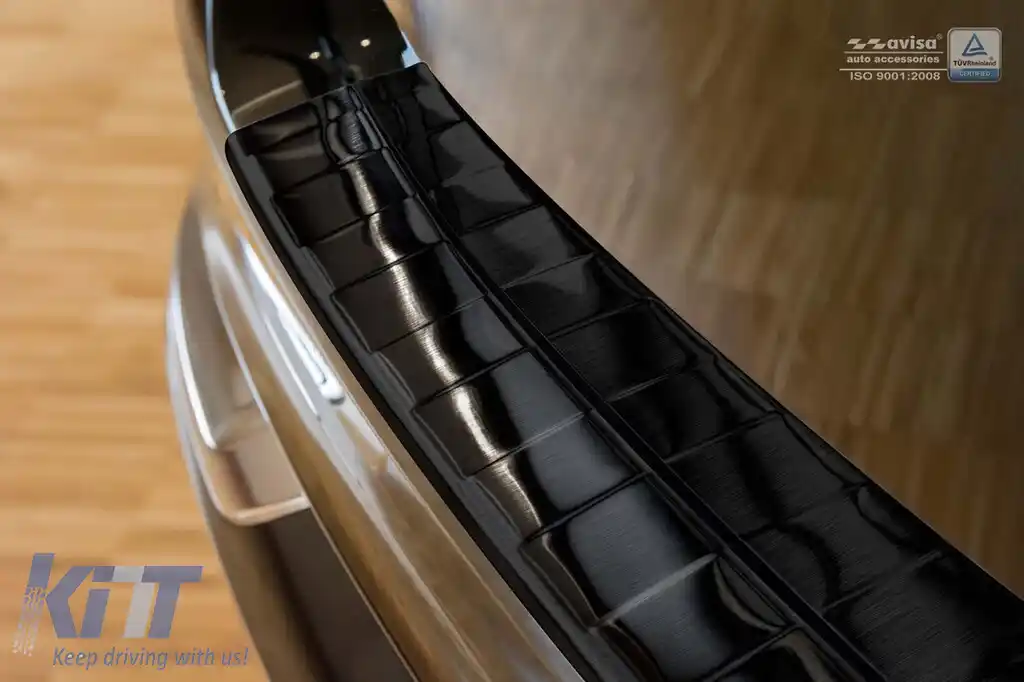 Protector de bara spate Avisa potrivit pentru Volvo XC90 după 2015, lac negru-image-6211854