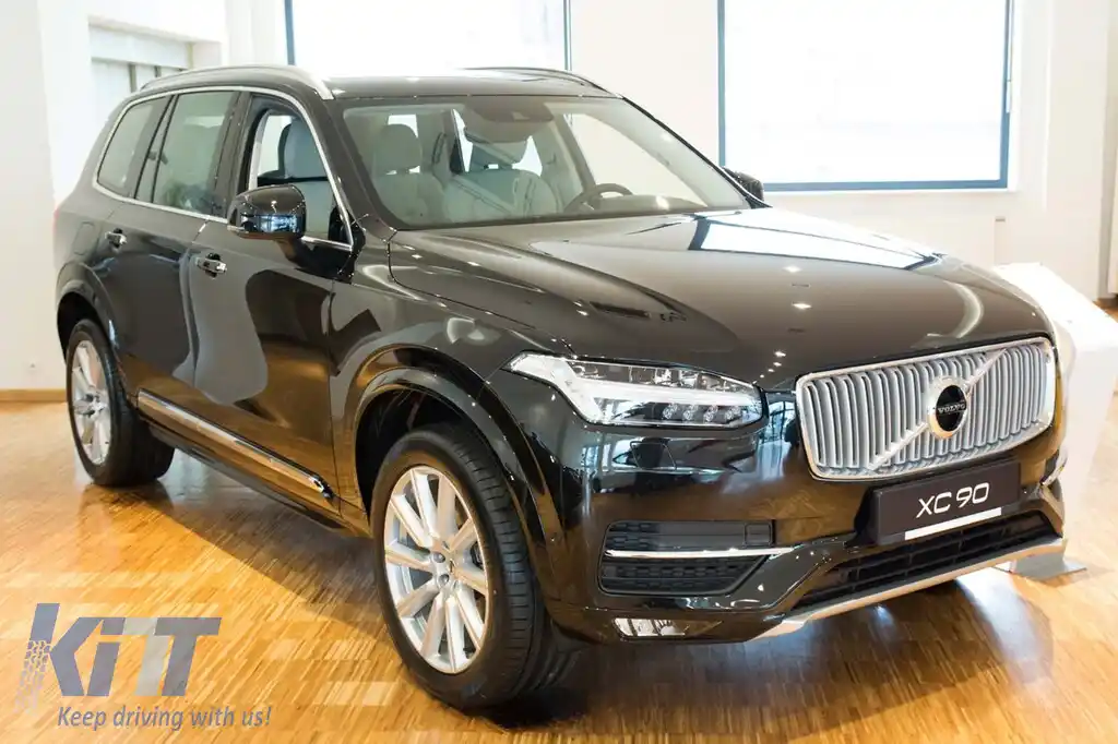Protector de bara spate Avisa potrivit pentru Volvo XC90 după 2015, lac negru-image-6211855