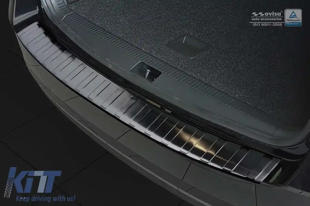 Protector de bara spate Avisa potrivit pentru Skoda Octavia Combi 2016-2019, lac negru-image-6211887