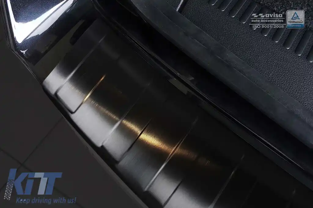 Protector de bara spate Avisa potrivit pentru Skoda Octavia Combi 2016-2019, lac negru-image-6211889