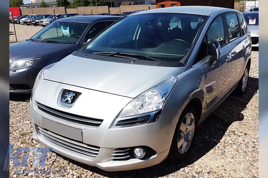 Protector de bara spate Avisa potrivit pentru Peugeot 5008 2009-2017, lac negru-image-6211896