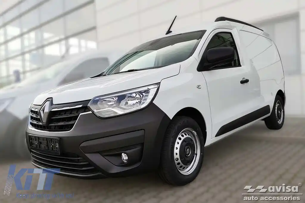 Protector de bara spate Avisa potrivit pentru Renault Express Van cu 4 uși după 2021, lac negru-image-6211912