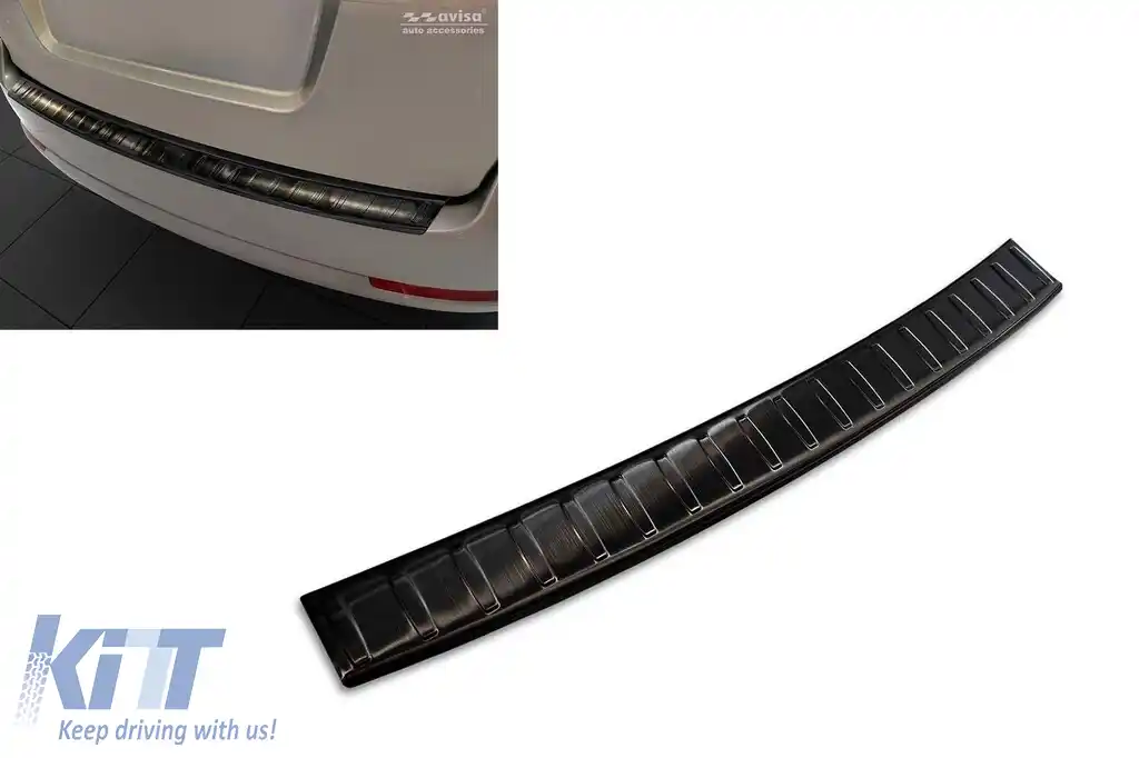 Protector de bara spate Avisa potrivit pentru Skoda Octavia Combi 2004-2013, lac negru
