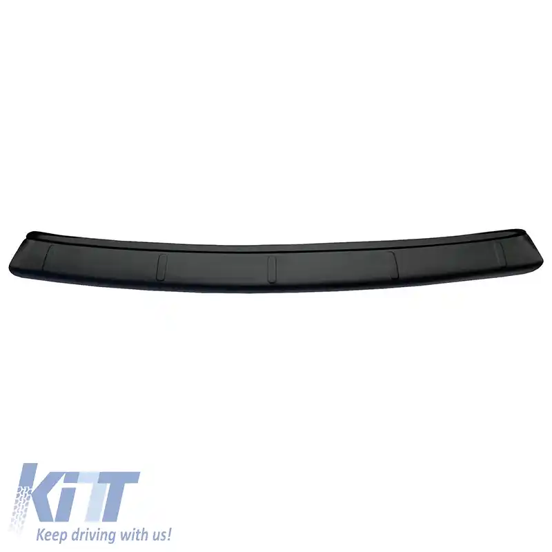 Protector de bara spate potrivit pentru VW Transporter T5 2003-2015 din plastic ABS negru-image-6305651