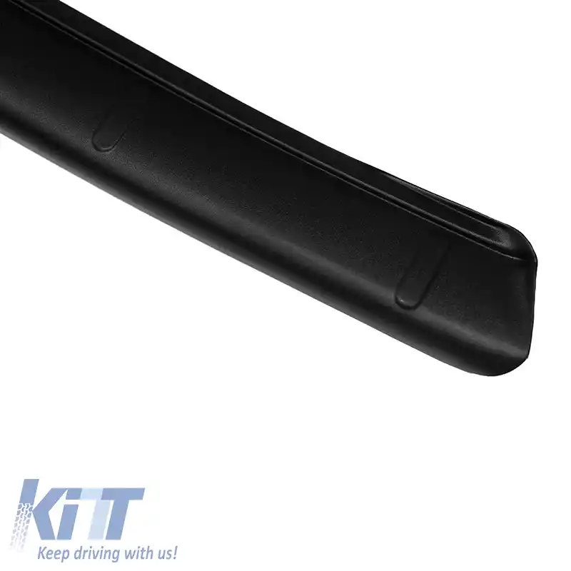 Protector de bara spate potrivit pentru VW Transporter T5 2003-2015 din plastic ABS negru-image-6305654
