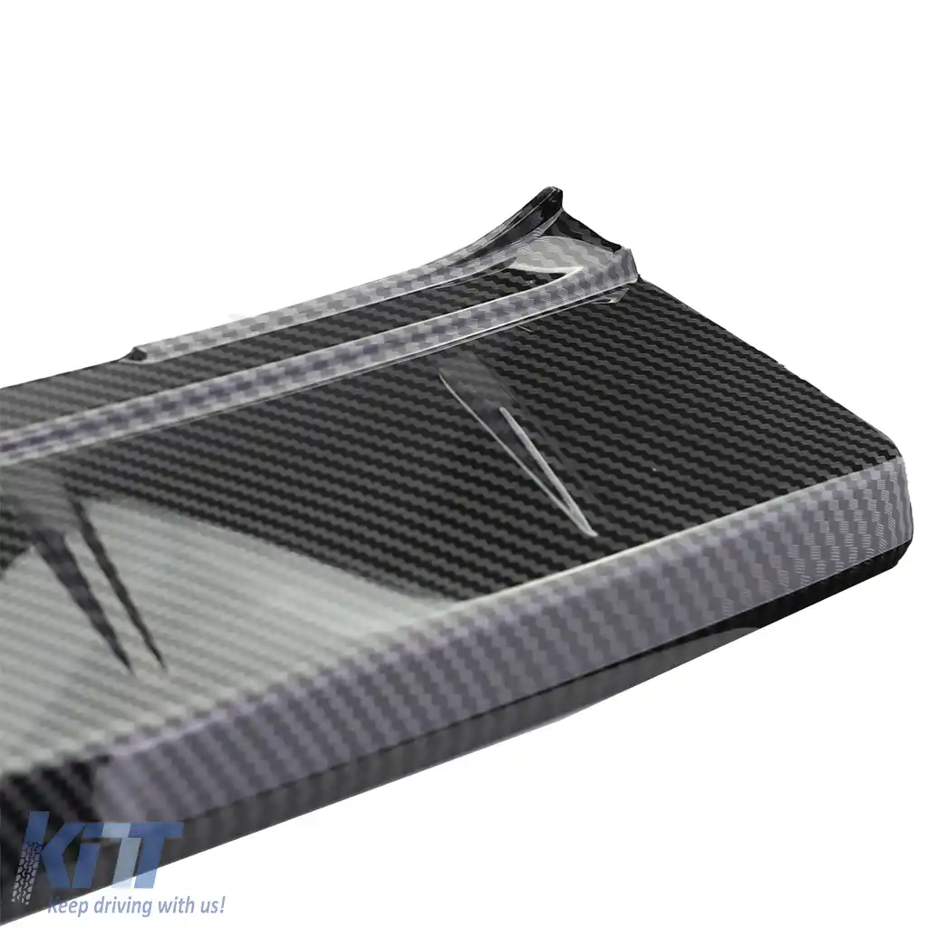 Protector de bumper ABS cu aspect de carbon, potrivit pentru VW Bus T5 T6 cu hayon-image-6192563