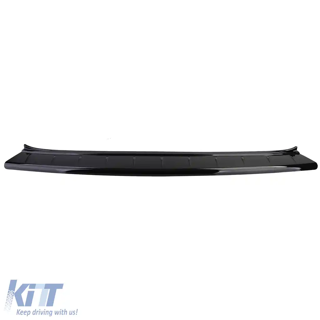 Protector de bumper ABS negru lucios, potrivit pentru VW Bus T5 T6 cu ușă dublă-image-6257501