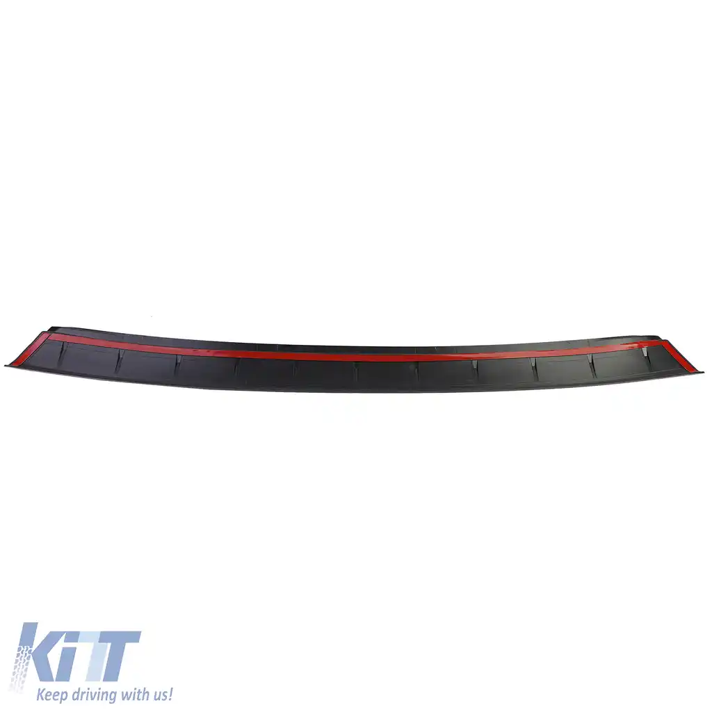 Protector de bumper ABS negru lucios, potrivit pentru VW Bus T5 T6 cu ușă dublă-image-6257506