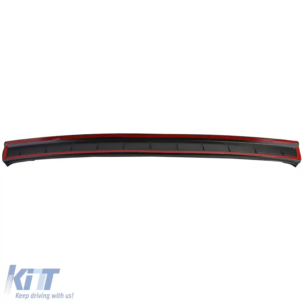 Protector de bumper ABS negru, potrivit pentru VW Bus T5 T6 cu hayon-image-6198942