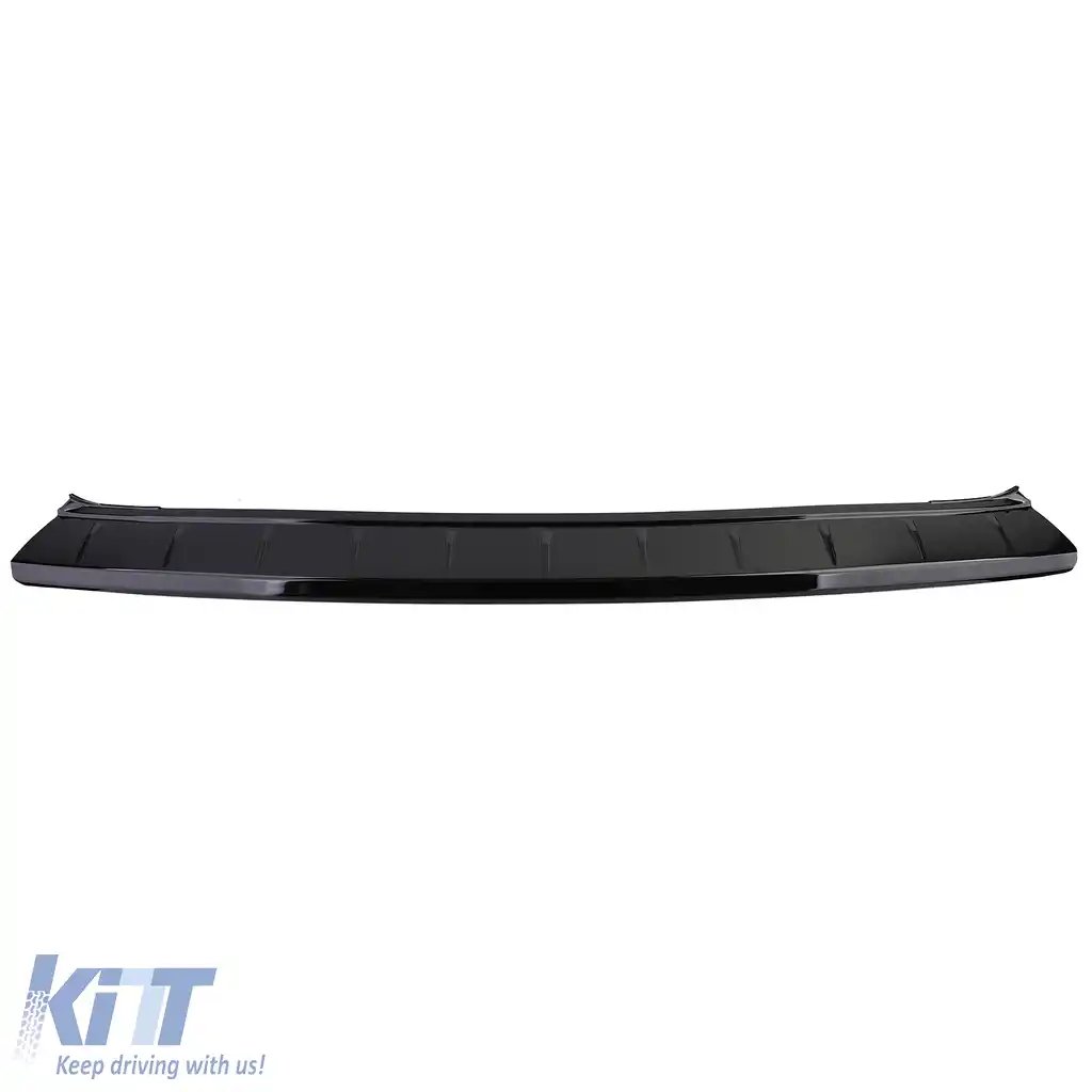 Protector de bumper ABS pentru hayon, negru lucios, potrivit pentru VW Bus T5 T6 cu hayon-image-6209735