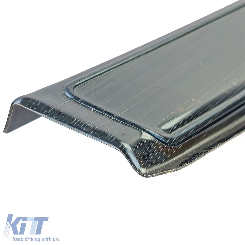 Protector de încărcare din oțel inoxidabil, negru, pentru bara de protecție interioară a Mercedes GLC X253-image-6207559