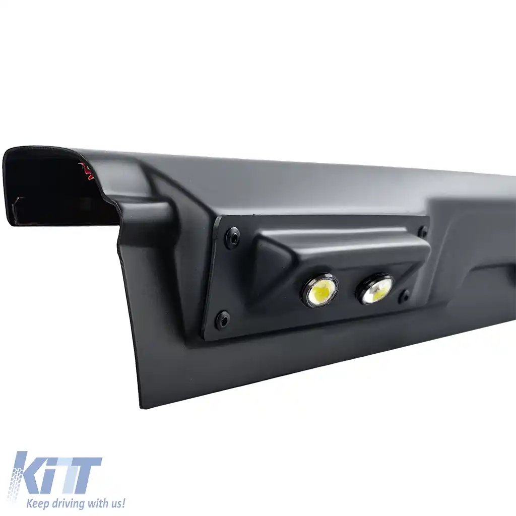 Protector de prag de încărcare LED, protector de hayon, detaliu ABS, potrivit pentru Ford Ranger T6 T7-image-6204322