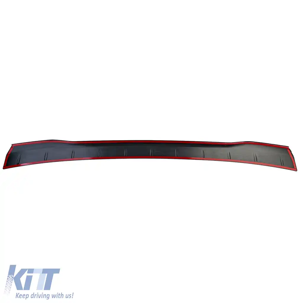 Protector de prag pentru bara de protecție neagră, potrivit pentru Ford Tourneo Transit Custom din 2023-image-6208908