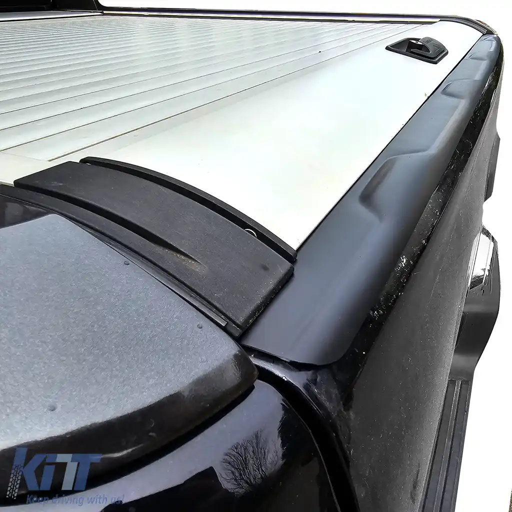 Protector de prag pentru hayon negru mat, potrivit pentru Ford Ranger T6 T7 12-19-image-6205565