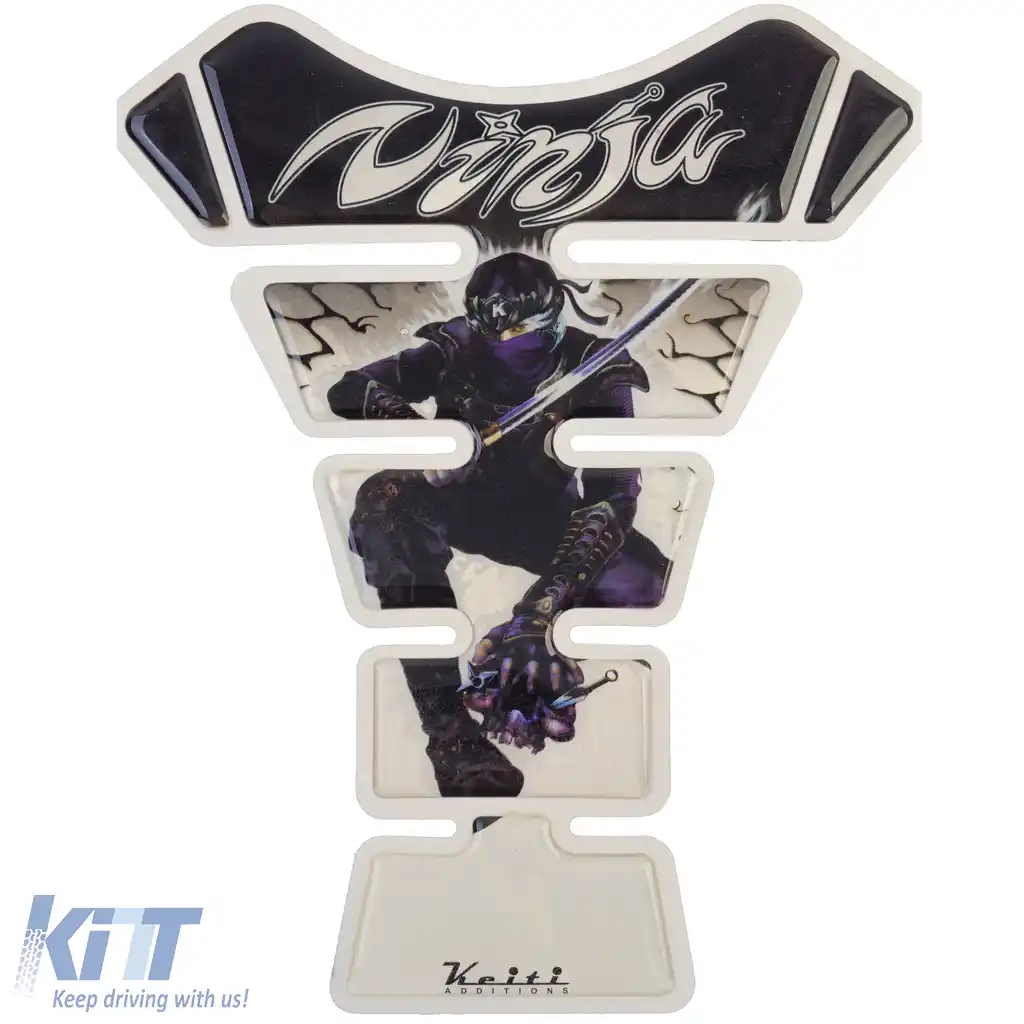 Protector de zgârieturi pentru rezervor motocicletă Ninja Keiti TKW-50 1C, potrivit pentru Kawasaki