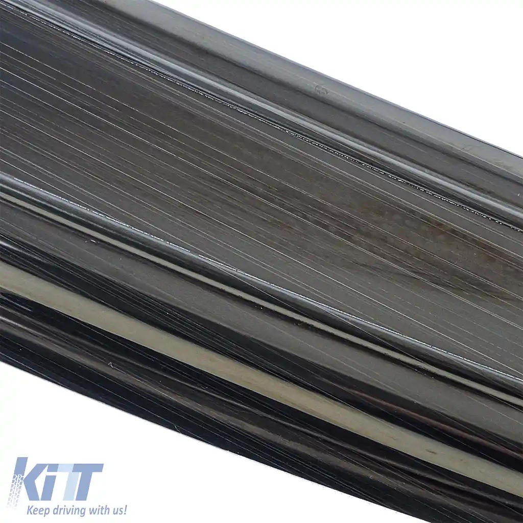 Protector interior de bumper din oțel inoxidabil negru, potrivit pentru Mercedes GLB-image-6199867