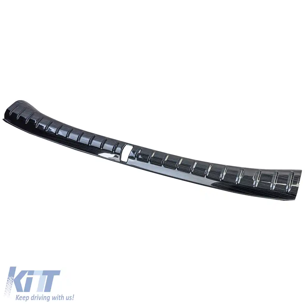 Protector interior de bumper negru din oțel inoxidabil, potrivit pentru BMW Seria 5 G30 G31-image-6200737