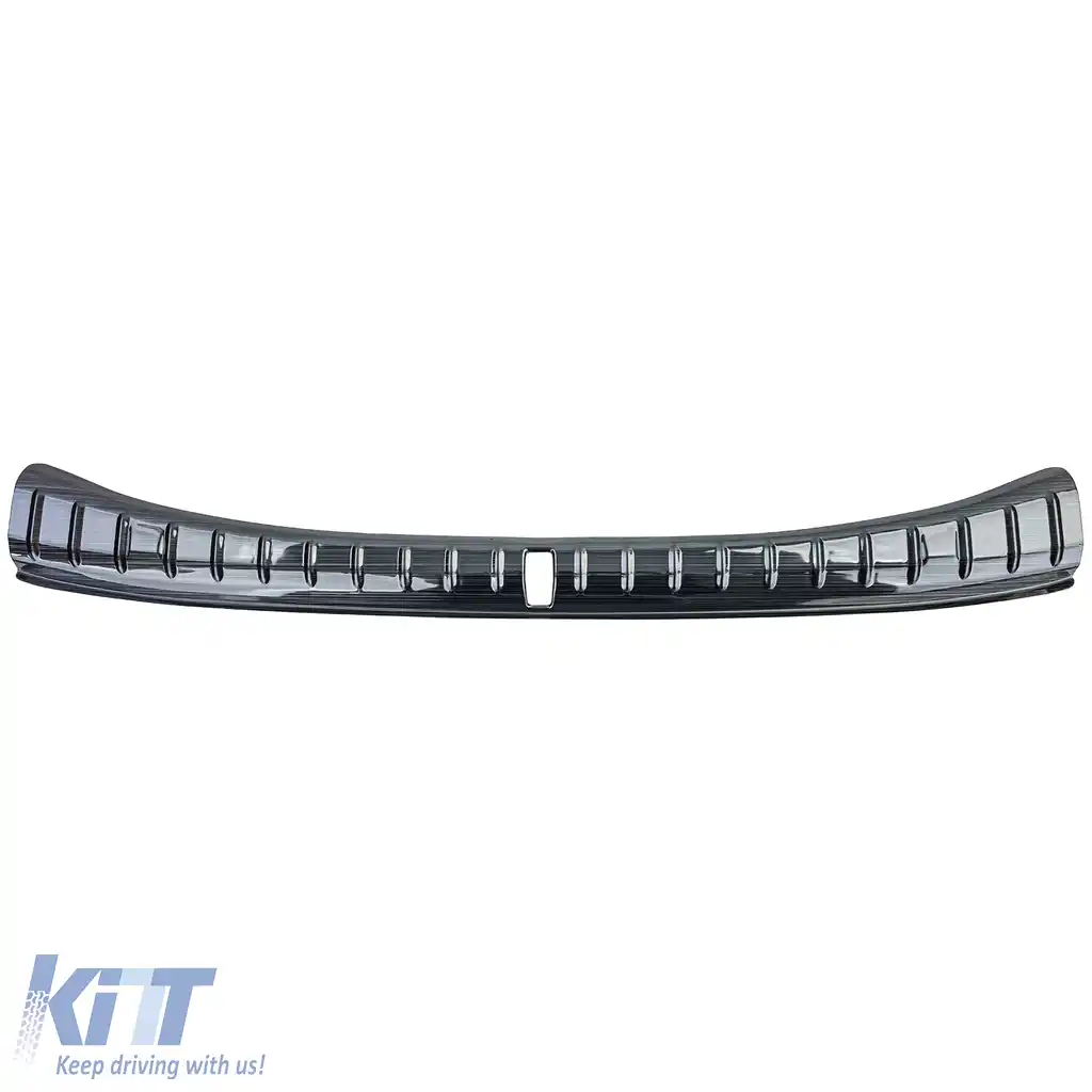 Protector interior de bumper negru din oțel inoxidabil, potrivit pentru BMW Seria 5 G30 G31-image-6200738