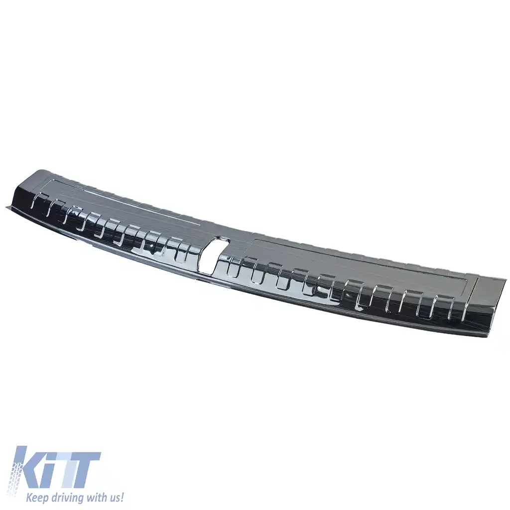 Protector interior pentru bara de protecție spate din oțel inoxidabil negru, potrivit pentru BMW X1 U11-image-6193991