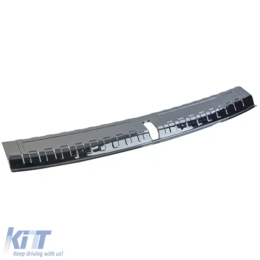 Protector interior pentru bara de protecție spate din oțel inoxidabil negru, potrivit pentru BMW X1 U11-image-6193993