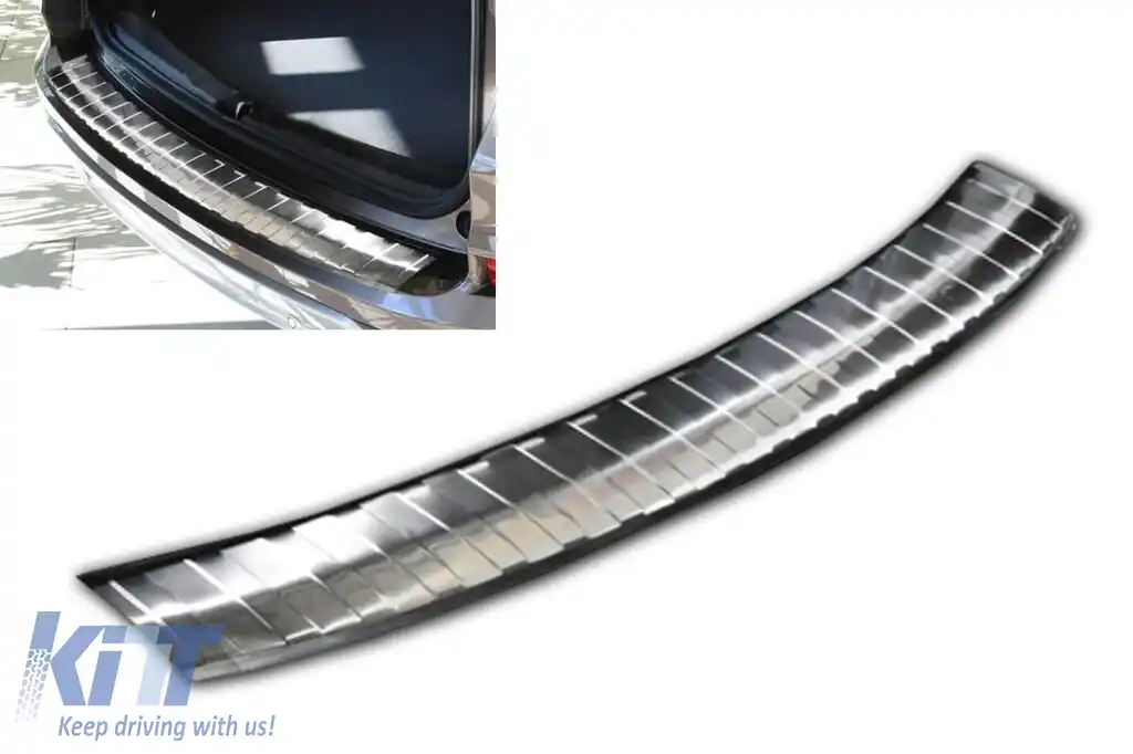 Protector pentru bara spate Avisa potrivit pentru Honda CR-V 2015-2018, crom