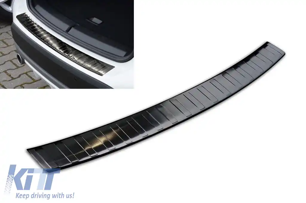 image-25-Protector pentru bara spate Avisa potrivit pentru BMW X1 F48 2015-2019, după 2019, crom