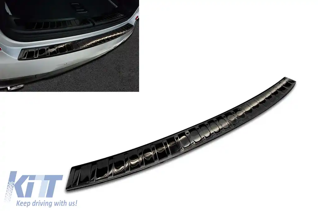 Protector pentru bara spate Avisa potrivit pentru BMW X3 G01 2017-2021, după 2021, lac negru