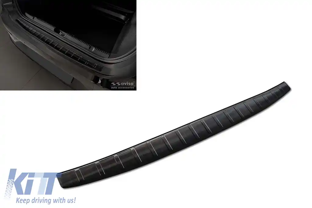 image-31-Protector pentru bara spate Avisa potrivit pentru Mercedes EQE V295 după 2022, lac negru