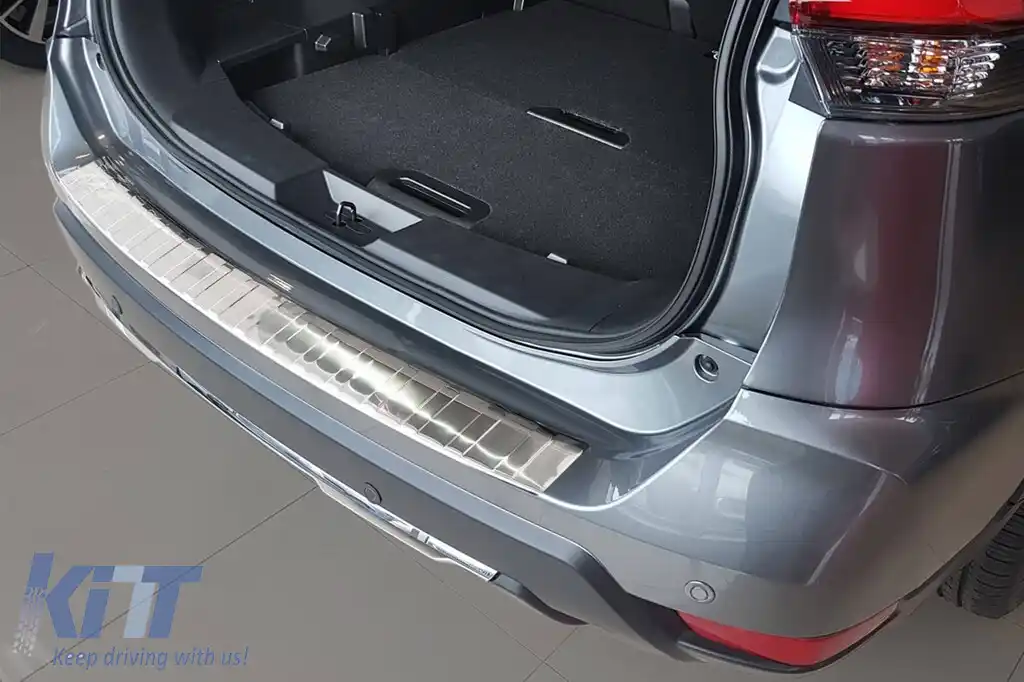 Protector pentru bara spate Avisa potrivit pentru Nissan X-Trail T32 2017-2021, crom-image-6211669