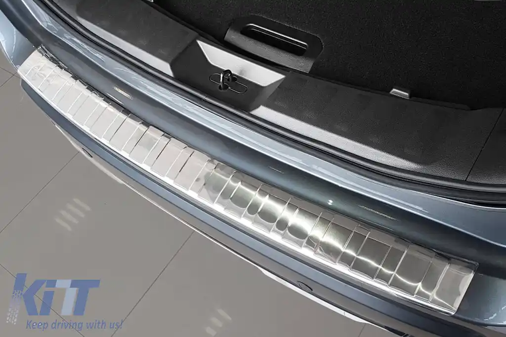 Protector pentru bara spate Avisa potrivit pentru Nissan X-Trail T32 2017-2021, crom-image-6211672