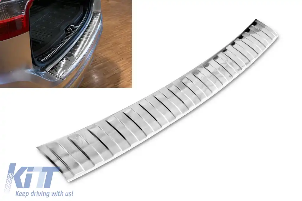 Protector pentru bara spate Avisa potrivit pentru Volvo XC60 2013-2017, crom