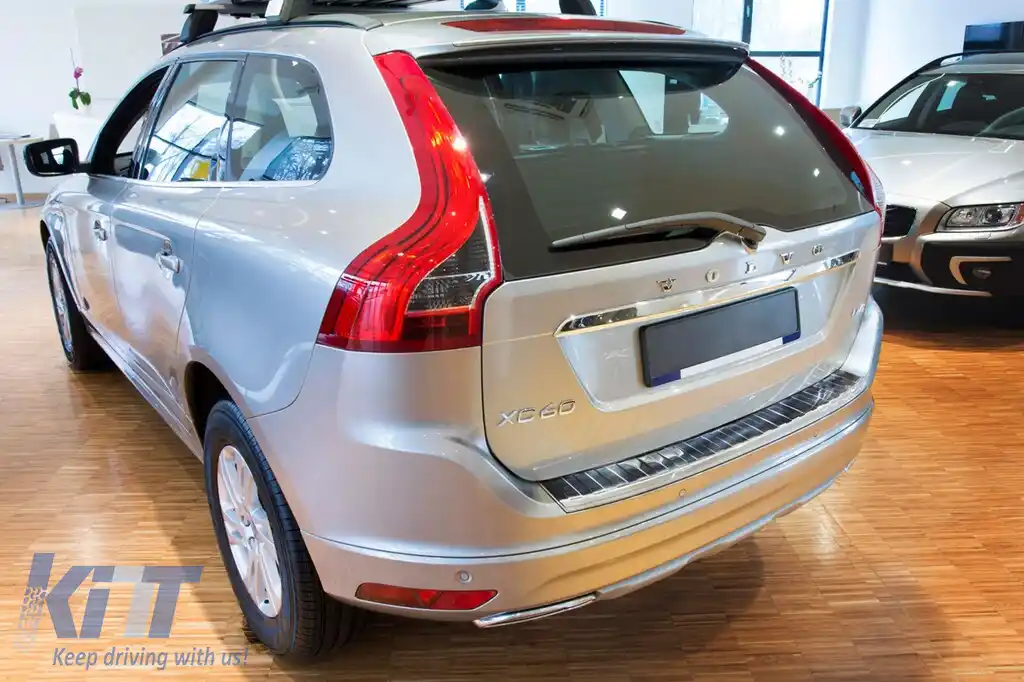 Protector pentru bara spate Avisa potrivit pentru Volvo XC60 2013-2017, crom-image-6211691