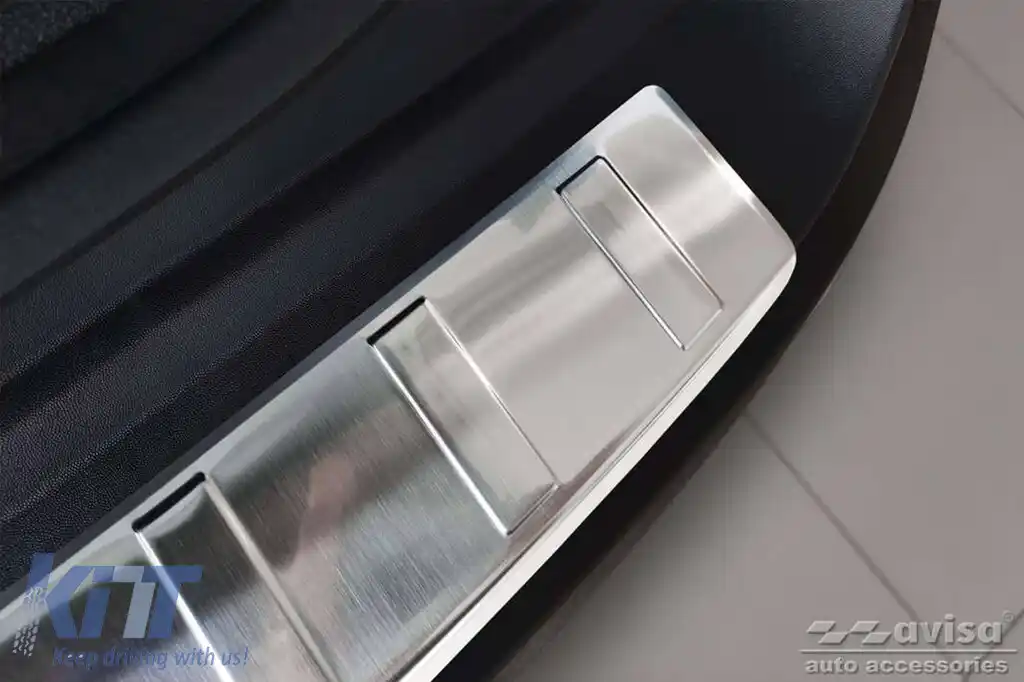 Protector pentru bara spate Avisa potrivit pentru Kia Sportage după 2021, crom-image-6211699