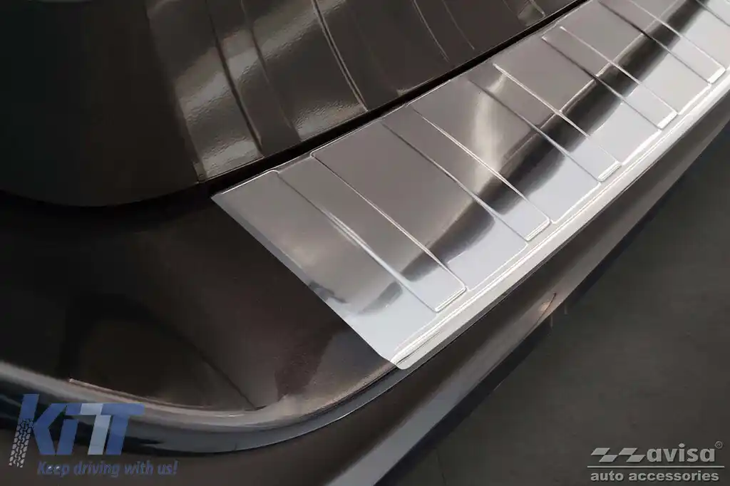 Protector pentru bara spate Avisa potrivit pentru Subaru Outback după 2021, crom-image-6211759