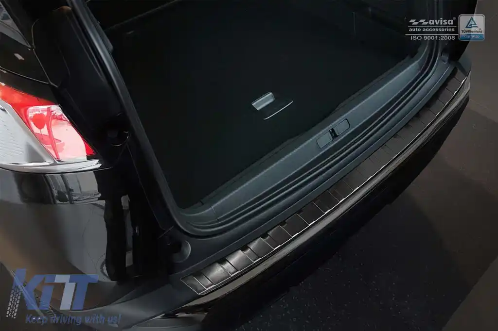 Protector pentru bara spate Avisa potrivit pentru Peugeot 3008 după 2016, lac negru-image-6211875