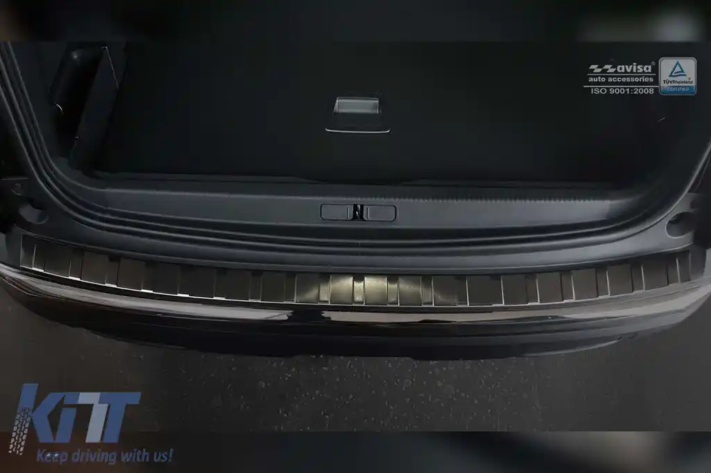 Protector pentru bara spate Avisa potrivit pentru Peugeot 3008 după 2016, lac negru-image-6211877
