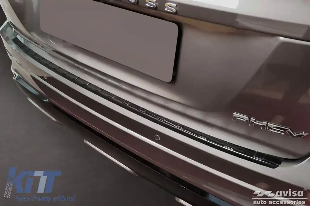Protector pentru bara spate Avisa potrivit pentru Mitsubishi Eclipse Cross PHEV după 2021, lac negru-image-6211917