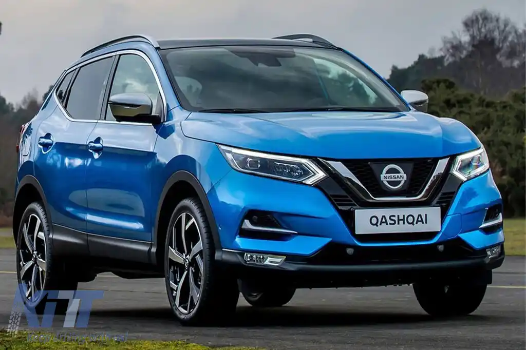 Protector pentru bara spate Avisa potrivit pentru Nissan Qashqai 2017-2021, lac negru-image-6211934