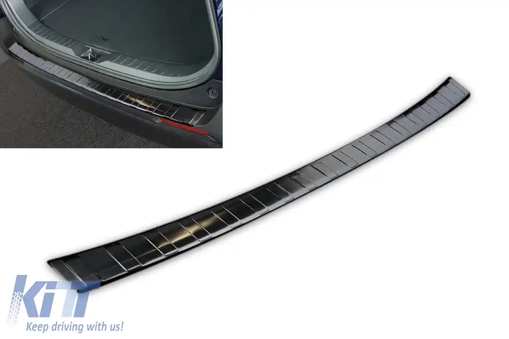 Protector pentru bara spate Avisa potrivit pentru Toyota Rav4, Rav4 Hybrid după 2018, Suzuki Across după 2020, lac negru