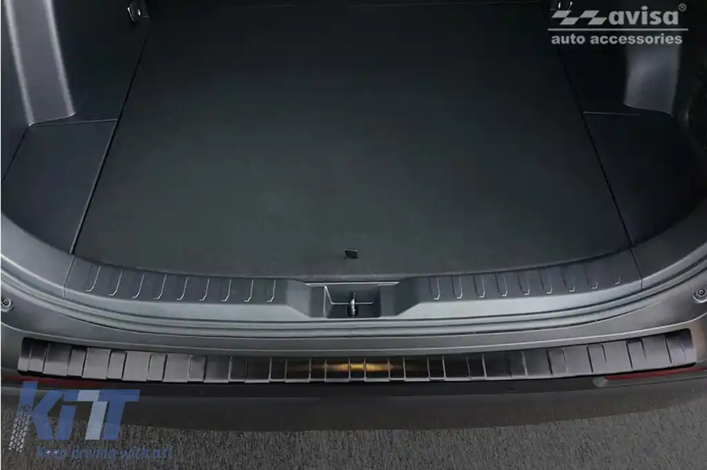 Protector pentru bara spate Avisa potrivit pentru Toyota Rav4, Rav4 Hybrid după 2018, Suzuki Across după 2020, lac negru-image-6211943
