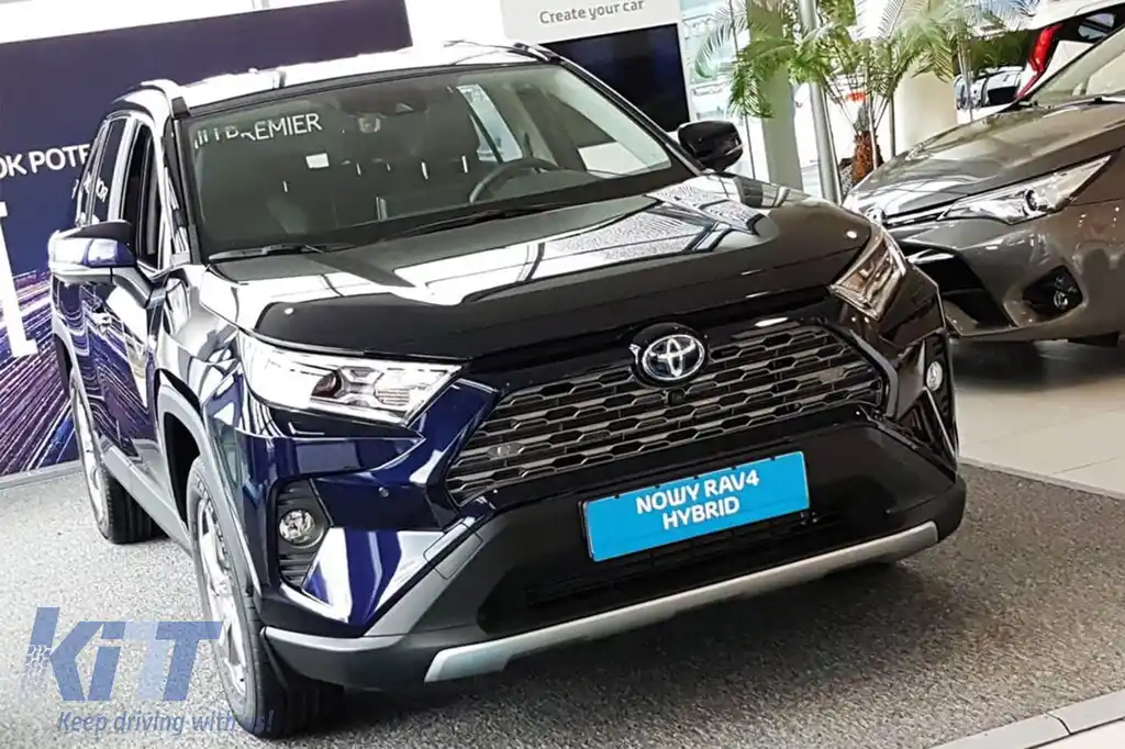 Protector pentru bara spate Avisa potrivit pentru Toyota Rav4, Rav4 Hybrid după 2018, Suzuki Across după 2020, lac negru-image-6211945