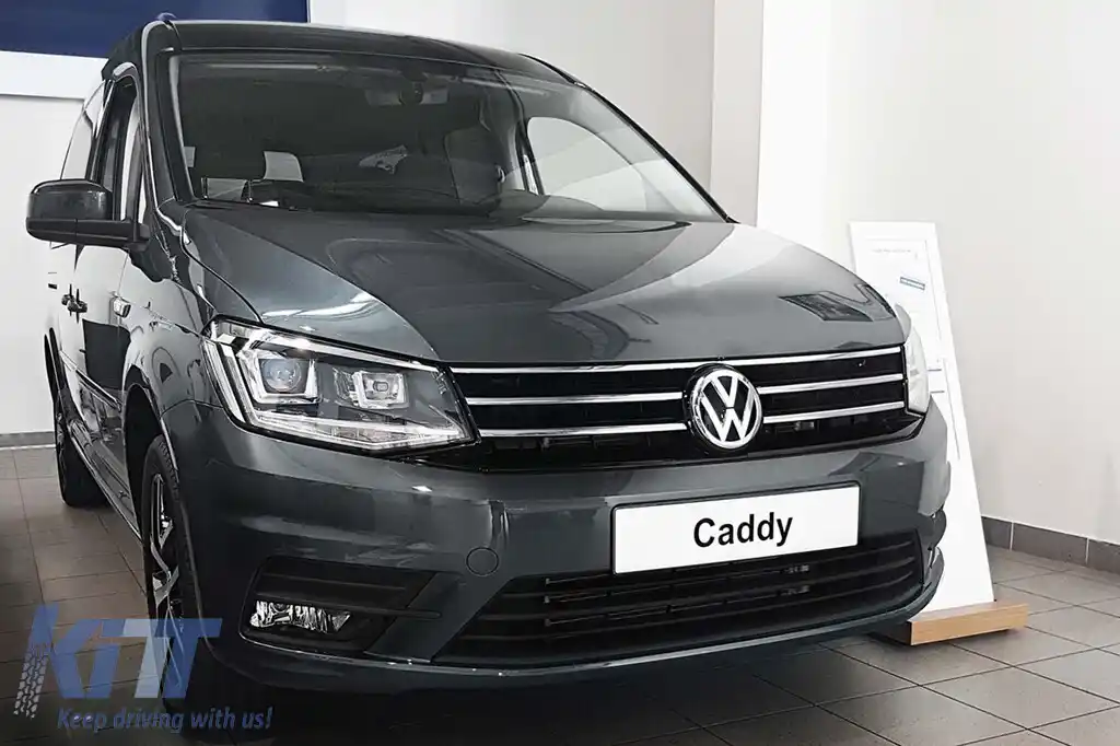 Protector pentru bara spate Avisa potrivit pentru Volkswagen Caddy 2003-2020, Caddy Maxi 2003-2015, după 2015, lac negru-image-6211952