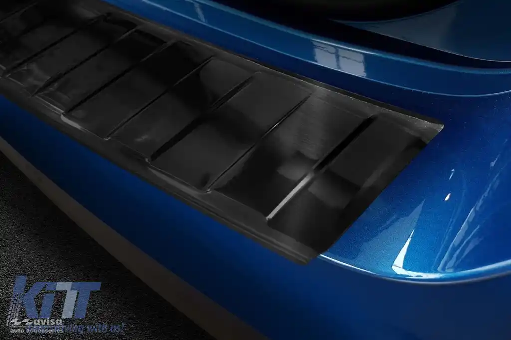 Protector pentru bara spate Avisa potrivit pentru Skoda Kamiq după 2019, lac negru-image-6211956