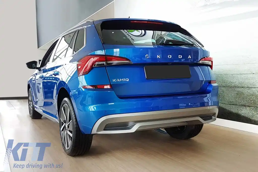 Protector pentru bara spate Avisa potrivit pentru Skoda Kamiq după 2019, lac negru-image-6211957