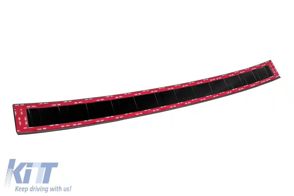 Protector pentru bara spate Avisa, potrivit pentru BMW Seria 3 G21 Touring 2018-2022, lac negru-image-6129757