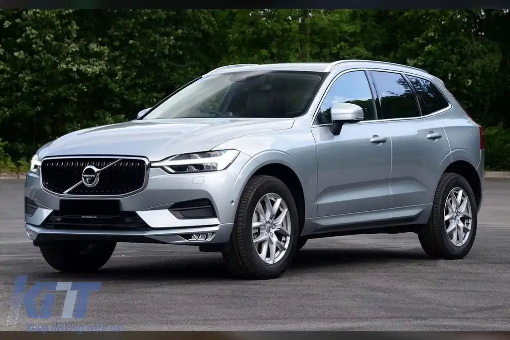 Protector pentru bara spate Avisa, potrivit pentru Volvo XC60, R-Design 2017-2021, după 2021, Plug-in Hybrid 2019-2021, după 2021, lac negru-image-6211927