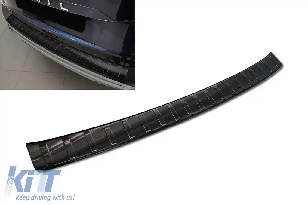 Protector pentru bara spate Avisa, potrivit pentru Nissan X-Trail T33 după 2021, lac negru