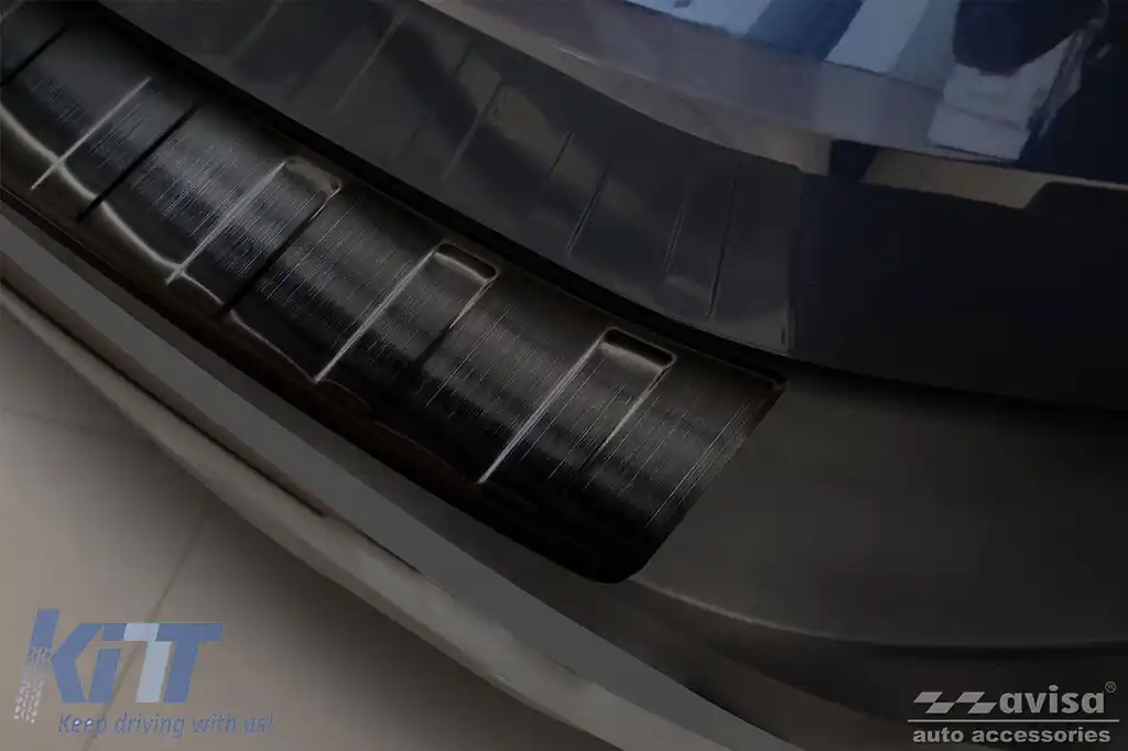 Protector pentru bara spate Avisa, potrivit pentru Nissan X-Trail T33 după 2021, lac negru-image-6211980