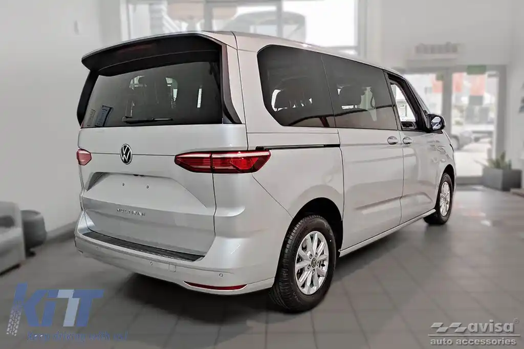 Protector pentru bara spate Avisa, potrivit pentru Volkswagen T7 Multivan după 2022, lac negru-image-6211990