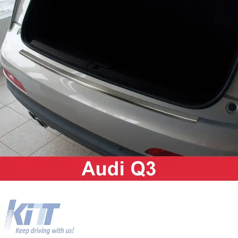 Protector pentru bara spate potrivit pentru Audi Q3 8U 11-18 din oțel-image-6298809